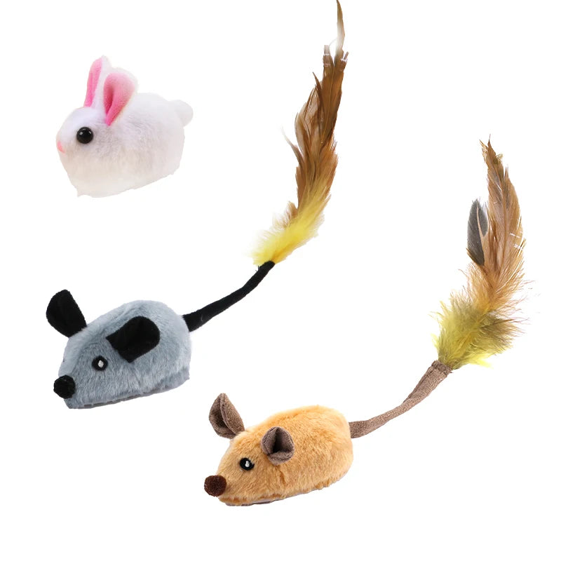 Smart Running Mouse Cat Toy Interactive Random Moving Electric Cat Teaser Toys