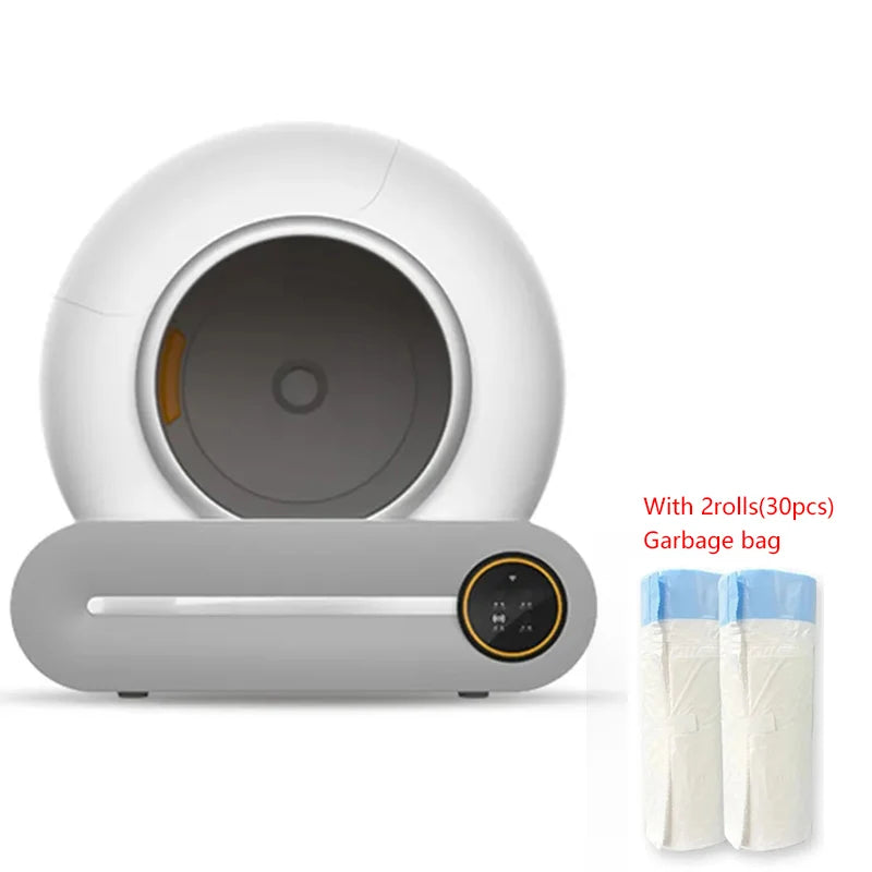 Smart Pet Self Cleaning Large Litter Box for Cats APP Control