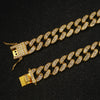 Diamond Cuban Chain Dog Collar