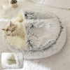 Soft Plush Fluffy Cute Cat Bed