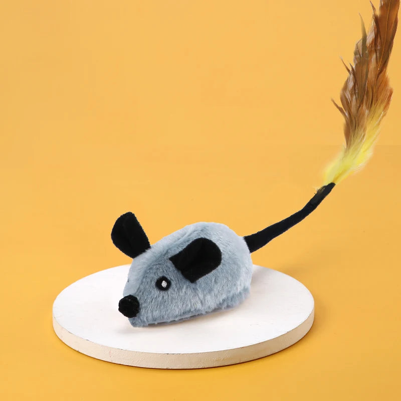 Smart Running Mouse Cat Toy Interactive Random Moving Electric Cat Teaser Toys