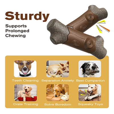 Squeaky Super Durable Chew Toys For Aggressive Chewers