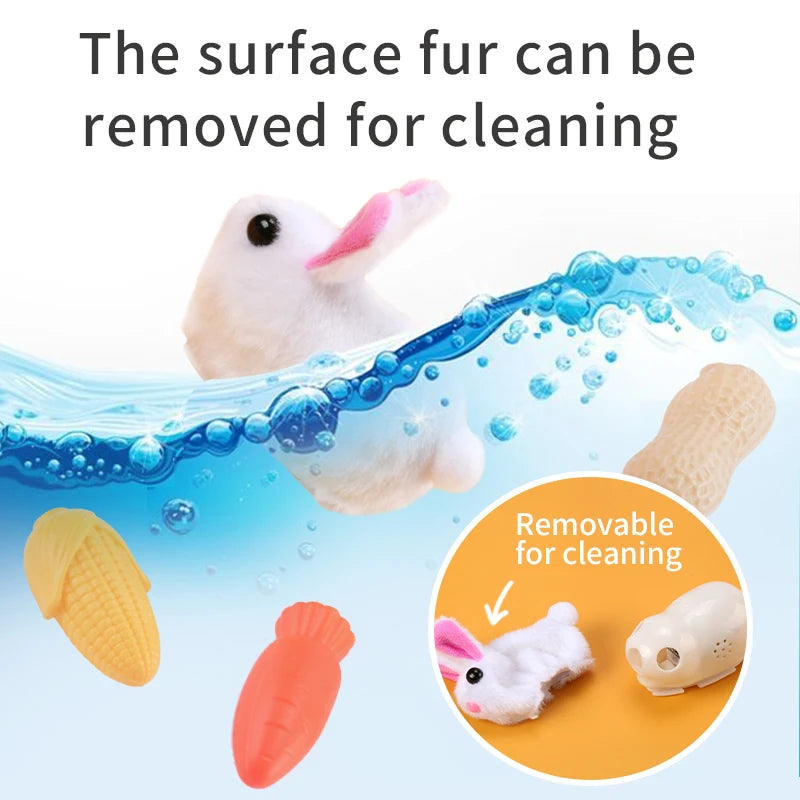 Smart Running Mouse Cat Toy Interactive Random Moving Electric Cat Teaser Toys