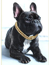 Diamond Cuban Chain Dog Collar