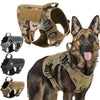 Military Large Dog Harness Pet German Shepherd K9 Malinois Training Vest Tactical Dog Harness And Leash Set