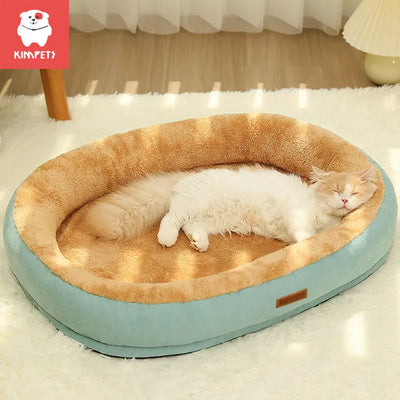 Comfy Plush Dog & Cat Bed Multi Sized